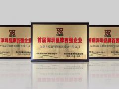 實力！古瑞瓦特榮獲首屆“深圳品牌百強企業”