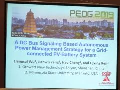 潛心研發！古瑞瓦特攜兩項儲能研究論文登上國際PEDG2019