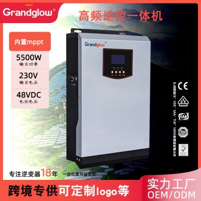 光伏太陽能逆變器5.5kw離網(wǎng)逆變一體機(jī)內(nèi)置mppt控制器