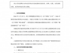 贛能股份對峰山抽蓄增加注冊資本金