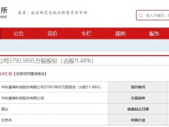 中科富海11.48%股權再轉讓 三家機構聯合出手